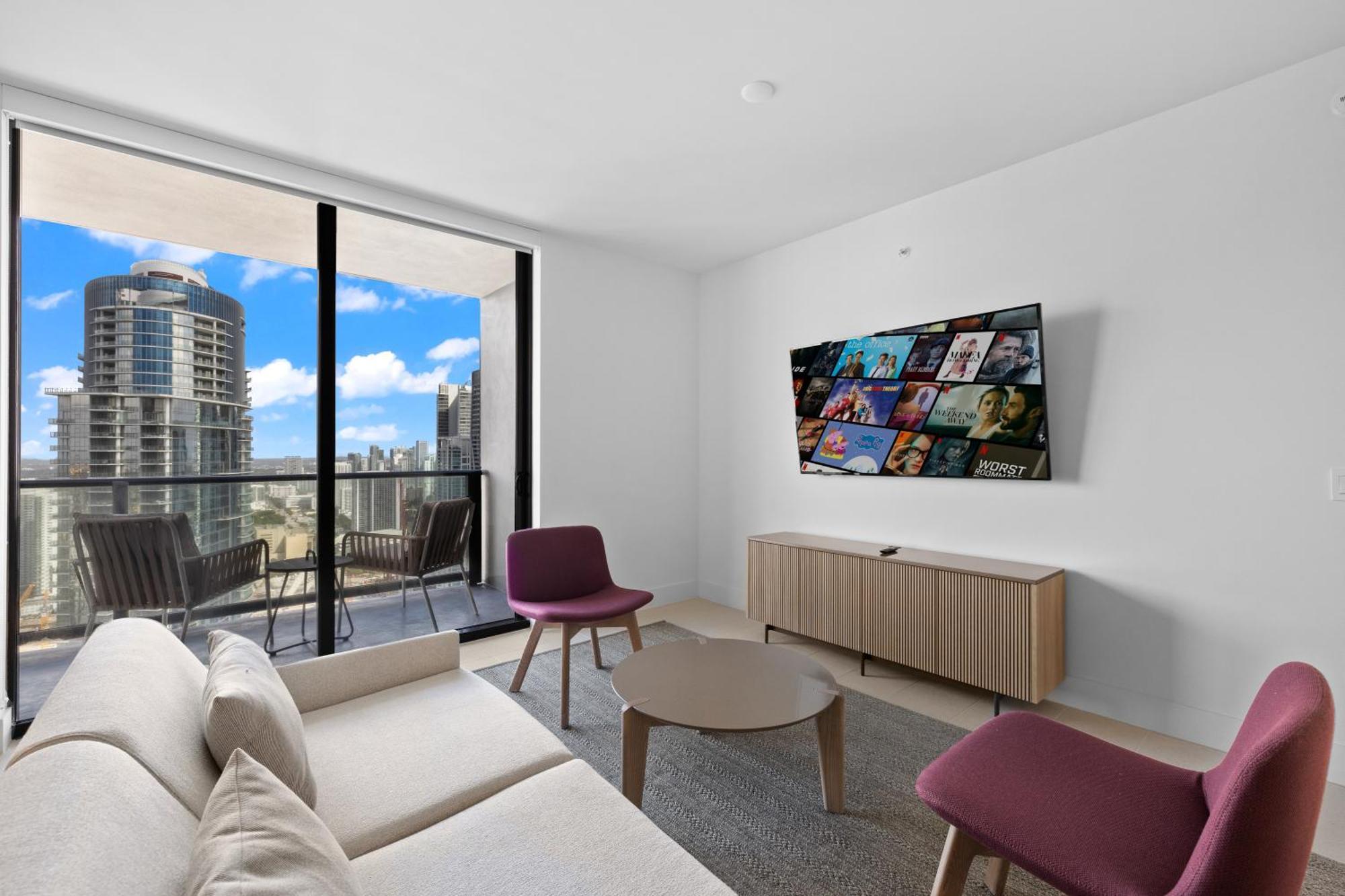 Apartment Luxury 45th-floor With Stunning Views Miami